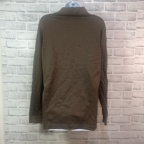 Bugatchi Uomo Mock Turtleneck Long Sleeve Shirt Small - Picture 2 of 8